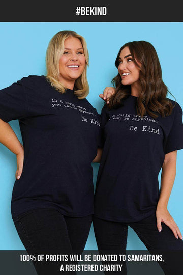 IN A WORLD WHERE YOU CAN BE ANYTHING BE KIND' T-SHIRT